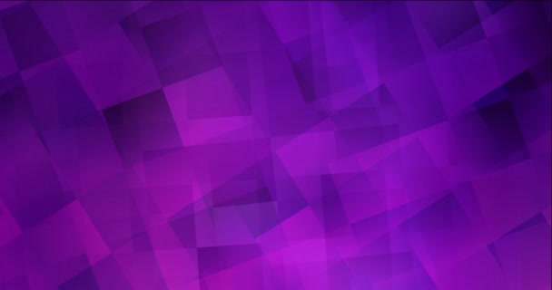 4K bucle púrpura oscuro, vídeo rosa con líneas, rectángulos. — Vídeo de stock