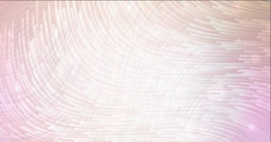 Açık pembe 4K döngüsü, çizgileri olan soyut sarı animasyon.