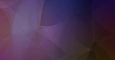 4K koyu mavi, sarı çokgen video görüntüsü.