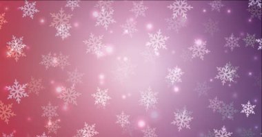 4K açık pembe, kırmızı animasyon video kutlama tarzı.