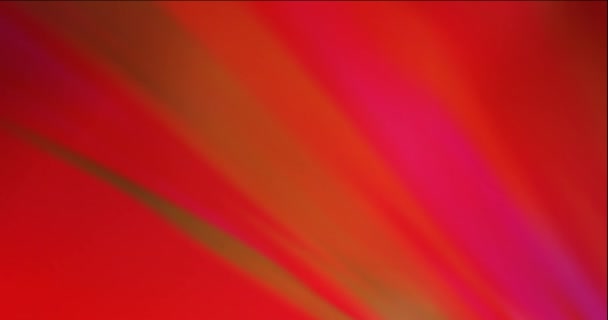 4K boucle rose clair, rouge flou animation abstraite. — Video