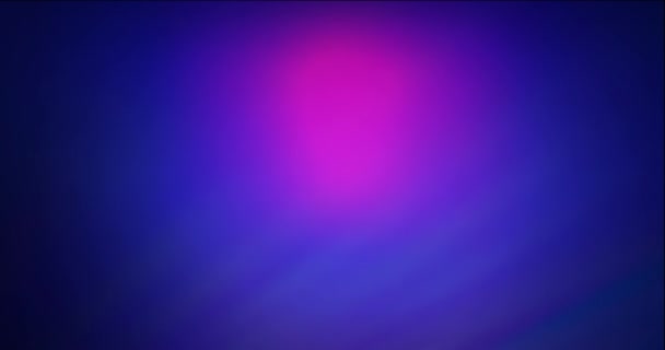 4K bucle de color rosa oscuro, azul animado fondos borrosos. — Vídeo de stock