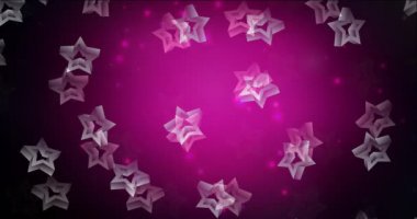 Yapraklı koyu pembe video örneği 4K döngüsü.