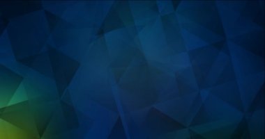 4K döngü koyu mavi, yeşil hareketli slayt gösterisi.