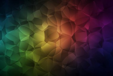 Koyu yeşil, Memphis şekilli kırmızı vektör arkaplan. Modern tarzda değişen renkli kaotik formlar. Bir cep telefonu için arka plan.