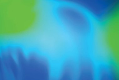 Açık mavi, yeşil vektör soyut arkaplan. Soyut renkli gradyan çizimi. İşiniz için yeni tasarım.