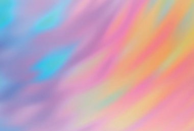 Açık mavi, sarı vektör parlak şablonu bulanıklaştırdı. Gradyan tasarımlı, soyut, ışıltılı çizimler. Bir cep telefonu için arka plan.