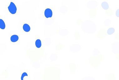 Açık yeşil, kaotik şekilli sarı vektör şablonu. Rastgele şekillerle soyut tarzda dekoratif tasarım. Bir cep telefonu için arka plan.