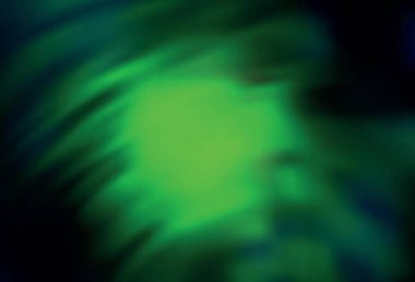 Koyu yeşil vektör bulanık ve renkli desen. Eğilimli zarif, parlak bir çizim. Çalışmalarınız için akıllı tasarım.