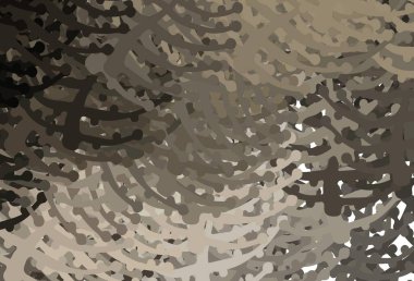 Rastgele şekilli açık gri vektör deseni. Soyut tarzda rengarenk gradyan şekilleri olan bir resim. Duvar kağıtları için zarif tasarım.