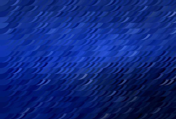 Plantilla Vectorial Azul Oscuro Con Formas Caóticas Ilustración Colorida Simple — Vector de stock