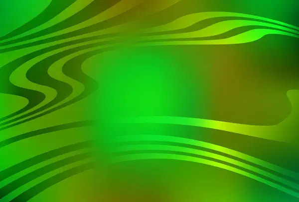 Verde Chiaro Vettore Giallo Colorato Sfondo Astratto Illustrazione Astratta Moderna — Vettoriale Stock