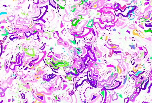 Texture Vectorielle Vert Clair Rouge Aux Formes Abstraites Formes Chaotiques — Image vectorielle