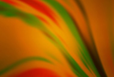 Açık Turuncu vektör parlak deseni bulanıklaştırdı. Görüntü tarzında tamamen yeni bir renkli çizim. Tasarımlar için arka plan.