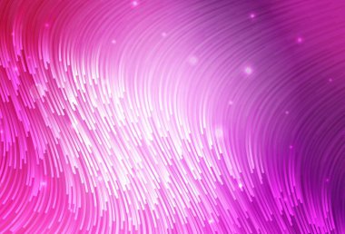 Eğri çizgileri olan açık pembe vektör dokusu. Değişken çizgileri olan renkli soyut çizimler. Marka kitabı için şık bir desen.