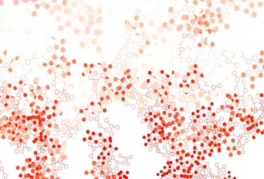 Yapay zeka verileriyle birlikte açık kırmızı vektör arkaplanı. Renkli yapay zeka yapısı, eğimli çizgiler ve noktalar. Teklif verilerinin tanıtımı için akıllı tasarım.