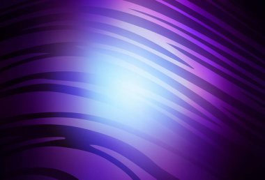 Koyu pembe, kıvrımlı çizgileri olan mavi vektör arka plan. Yaratıcı illüstrasyon, yarım tonlu ve eğimli. Marka kitabı için şık bir desen.