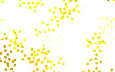 Açık yeşil, sarı vektör arkaplan ve yapay zeka verileri. Renkli yapay zeka yapısı, eğimli çizgiler ve noktalar. Teklif verilerinin tanıtımı için akıllı tasarım.