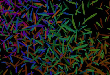Düz çizgileri olan koyu renkli vektör düzeni. Bulanık arkaplanda gradyanı olan çizgiler. Güzel geçmişiniz için şablon.