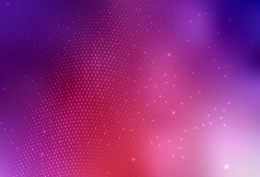 Açık Pembe, kırmızı vektör, renkli su damlaları olan soyut çizimler. Bulanık dekoratif tasarım baloncuklu soyut tarzda. Bir kartvizit için modern tasarım.