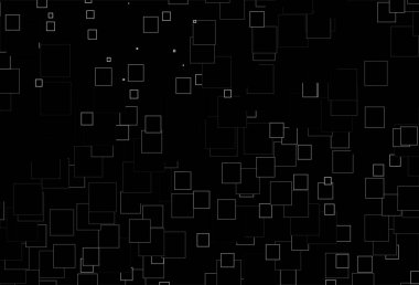 Koyu gümüş, gri vektör dokusu dikdörtgen biçiminde. Dikdörtgenli soyut gradyan çizimi. Web siteleri için şablon kullanılabilir.