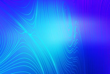 Açık pembe, ince çizgili mavi vektör deseni. Alnında çizgiler olan soyut bir çizim. Broşürler, broşürler için doku.