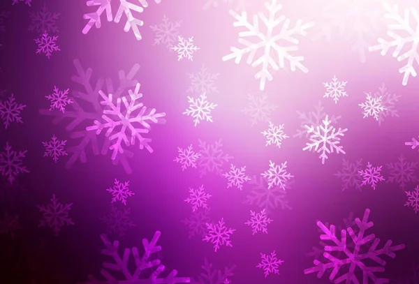 Ανοιχτό Ροζ Διανυσματικό Μοτίβο Χριστουγεννιάτικο Στυλ Ένα Πολύχρωμο Σχέδιο Χριστουγεννιάτικο — Διανυσματικό Αρχείο