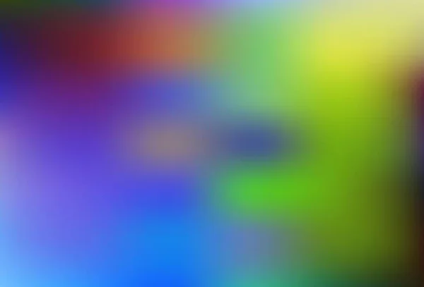Ανοιχτό Μπλε Πράσινο Διάνυσμα Πολύχρωμο Φόντο Θαμπάδα Glitter Αφηρημένη Απεικόνιση — Διανυσματικό Αρχείο