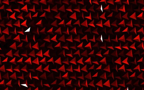 Dark Red Vector Background Polygonal Style Glitter Abstract Illustration Triangular — Stock Vector