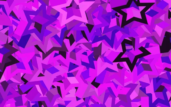 Patrón Vectorial Púrpura Oscuro Con Estilo Poligonal Ilustración Abstracta Moderna — Vector de stock