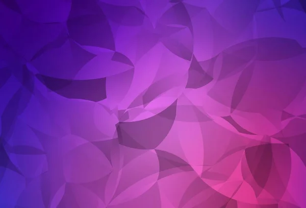Light Purple Pink Vector Abstract Mosaic Background Elegant Bright Polygonal — 图库矢量图片