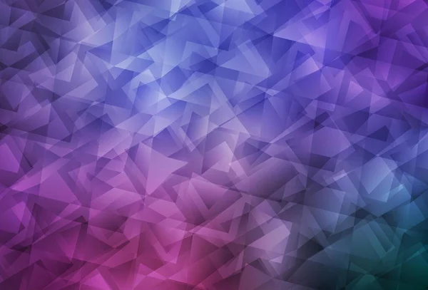 Светло Фиолетовый Розовый Вектор Многоугольный Узор Геометрическая Иллюстрация Стиле Оригами — стоковый вектор