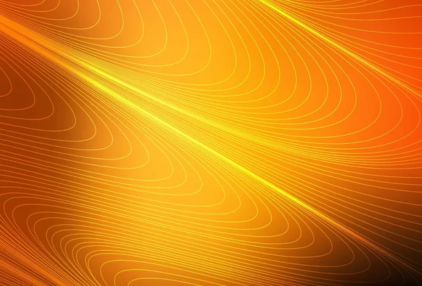 Patrón Vectorial Naranja Oscuro Con Líneas Afiladas Diseño Decorativo Borroso — Vector de stock