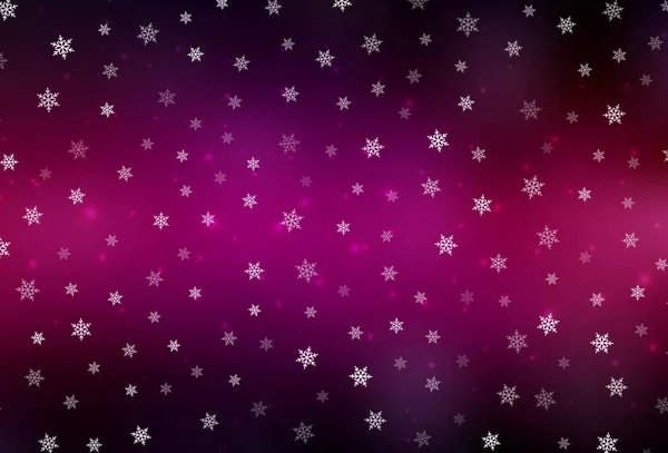 Dark Pink Vector Pattern Christmas Style Colorful Design Christmas Style — 图库矢量图片