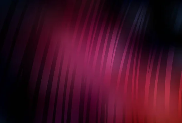Dark Pink Vector Background Wry Lines Glitter Abstract Illustration Wry — 图库矢量图片