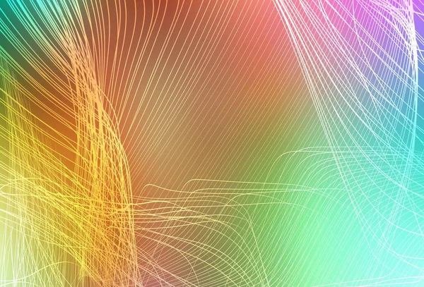 Modèle Lumineux Flou Vecteur Multicolore Clair Illustration Abstraite Scintillante Avec — Image vectorielle