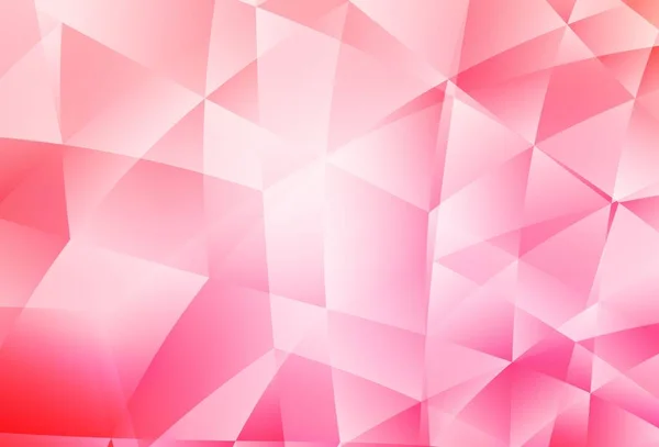 Rose Pâle Jaune Vecteur Abstrait Fond Polygonal Illustration Colorée Brillante — Image vectorielle