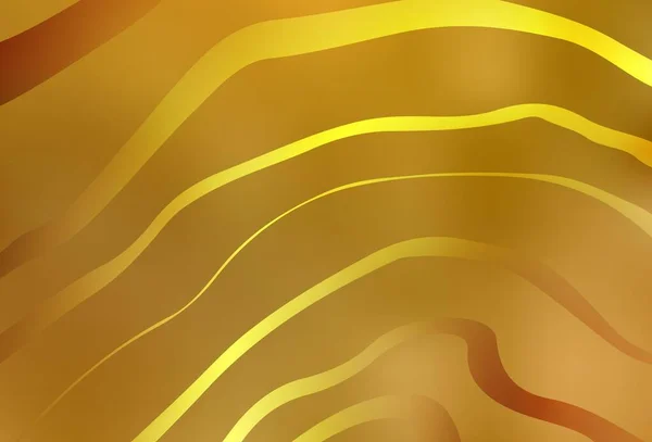 Темно Жовтий Векторний Фон Яскравими Лініями Зразок Різнокольоровими Лініями Формами — стоковий вектор