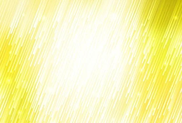 Светло Желтая Векторная Компоновка Плоскими Линиями Сияющая Цветная Иллюстрация Острыми — стоковый вектор