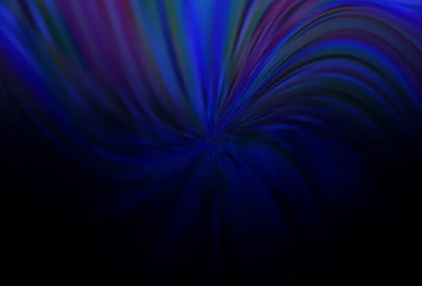 ダークブルーベクトル抽象的なぼやけたレイアウト グラデーションデザインで抽象的なイラストをキラキラ デザインの背景 — ストックベクタ