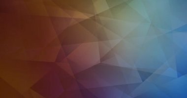 Animasyon hareketli slayt gösterisi döngüsü. Gradyanlı holografik video. Teknolojik aygıtlar için ekran koruyucusu.