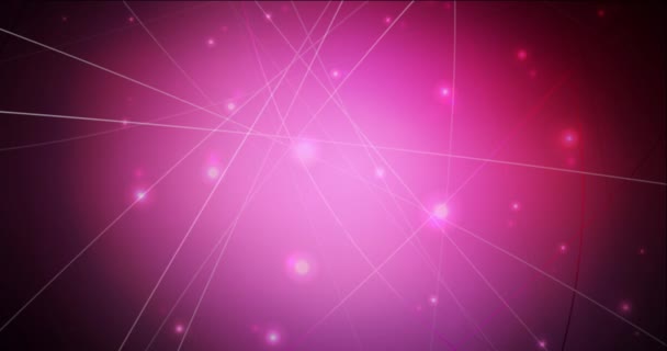 ストレートストライプの薄紫の映像をループさせる カラフルな線でモダンな抽象的な動きのイラスト プレゼンテーション用のフローデザイン — ストック動画