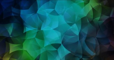 Animasyon hareketli slayt gösterisi döngüsü. Gradyanlı holografik video. Teknolojik aygıtlar için ekran koruyucusu.