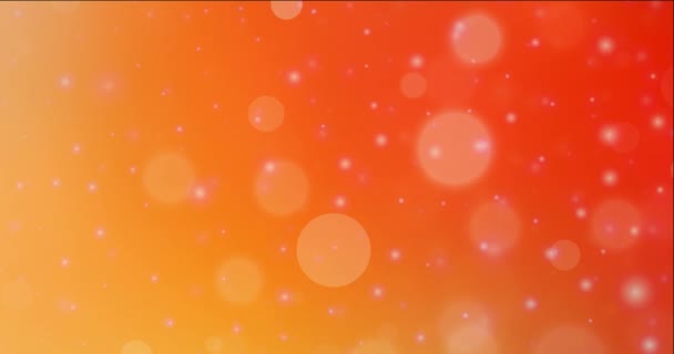 Looping Videosample Mit Spots Glitzernde Abstrakte Illustration Mit Verschwommenen Regentropfen — Stockvideo