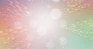 Bulanık akış videosu. Gradyanlı holografik video. Teknolojik aygıtlar için ekran koruyucusu