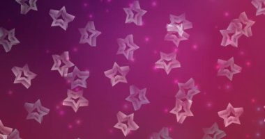 Yıldızlarla dolup taşıyor. Değişen yıldızlarla parlayan renkli bir animasyon. Web siteleri için slayt gösterisi