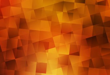 Dikdörtgenli koyu turuncu vektör arkaplan. Dikdörtgen şekilli soyut çizimler. Reklamınız, posteriniz, afişiniz için en iyi tasarım.