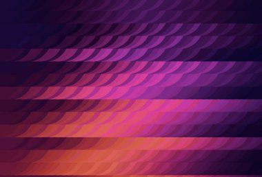 Koyu pembe, Memphis şekilli sarı vektör arkaplan. Soyut tarzda rengarenk gradyan şekilleri olan bir resim. İşiniz için en iyi akıllı tasarım.