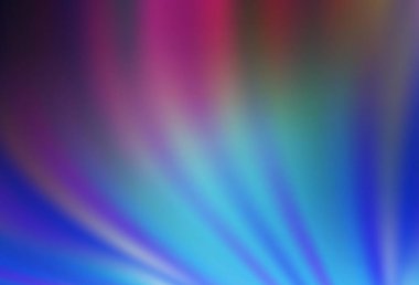 Koyu pembe, mavi vektör parlak soyut fon. Gradyan tasarımlı, soyut, ışıltılı çizimler. Marka kitabı için zarif bir arkaplan.