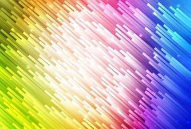 Keskin çizgileri olan ışık çok renkli vektör deseni. Soyut şablon üzerinde çizgileri olan renkli, parlak bir illüstrasyon. Güzel geçmişiniz için şablon.